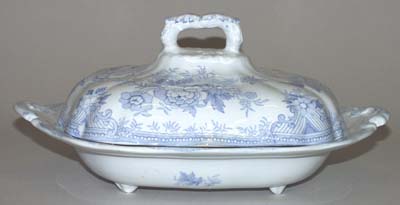 Vegetable Dish with Cover c1880